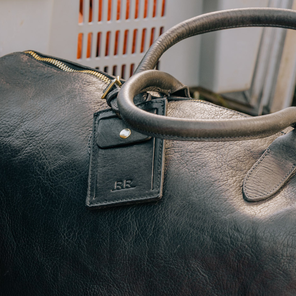 RR Leather Luggage Tag