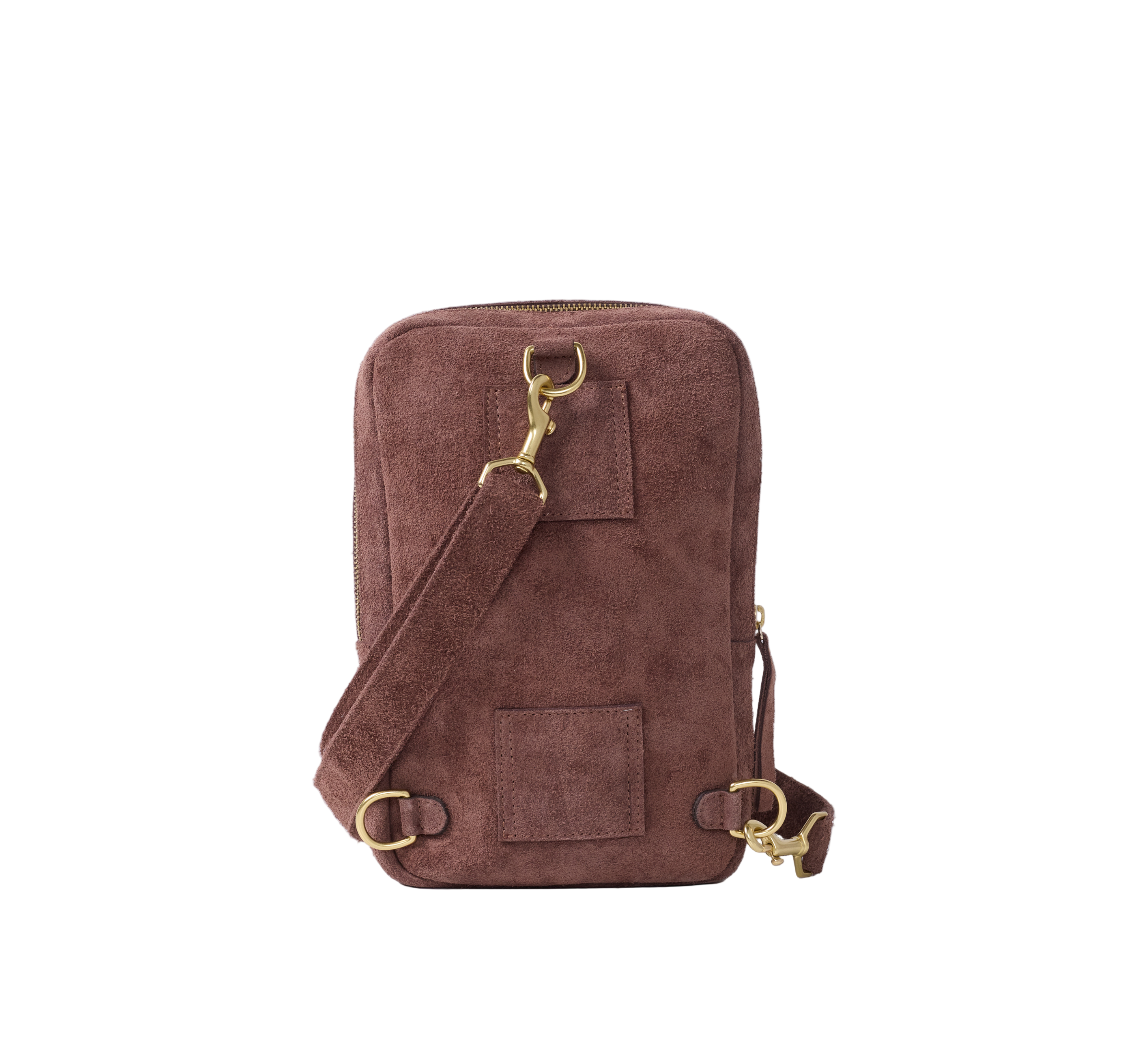 Suede Sling Bag