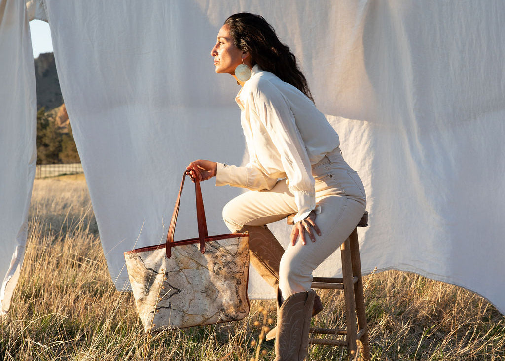 Linen Market Tote