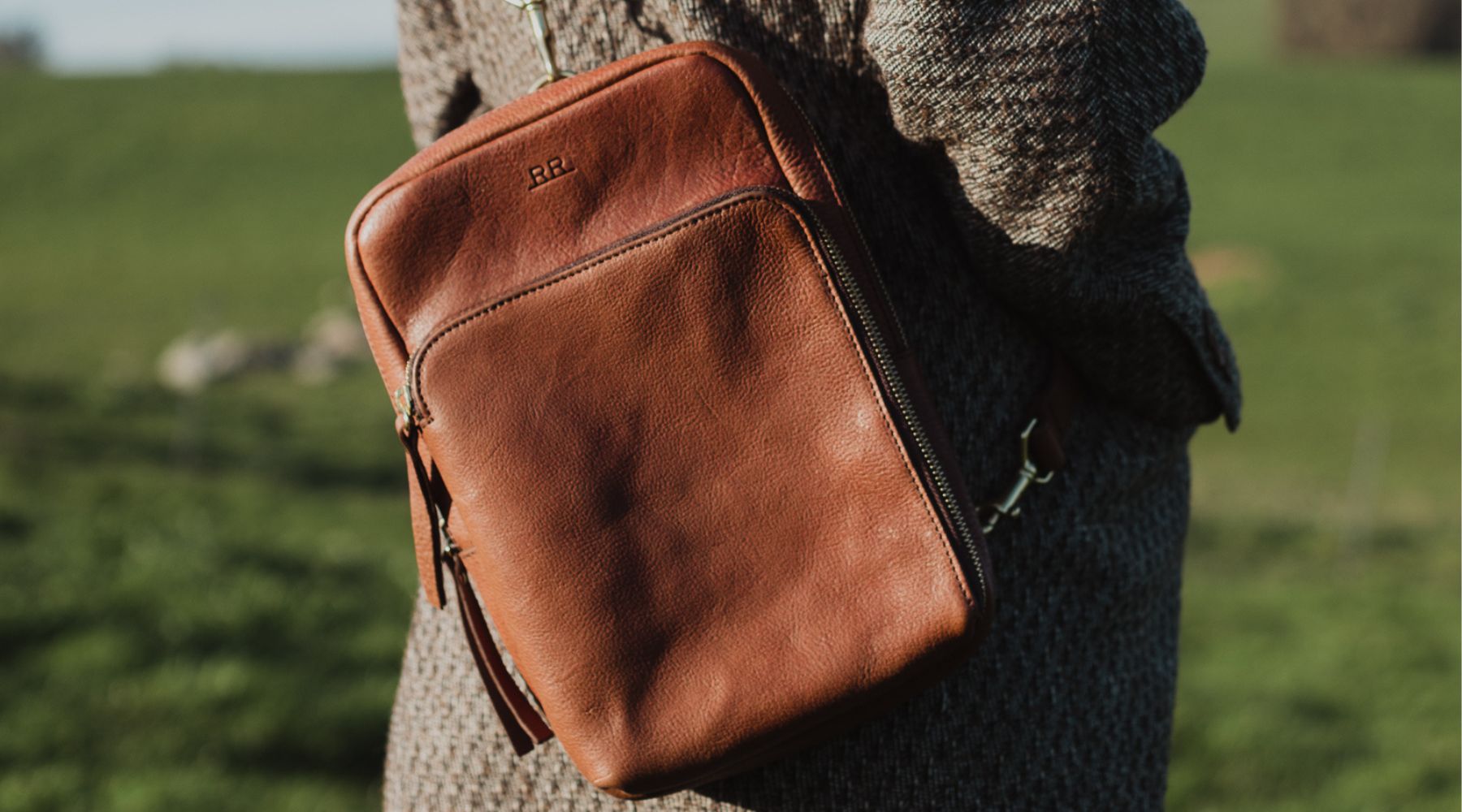Men's leather goods and accessories.
