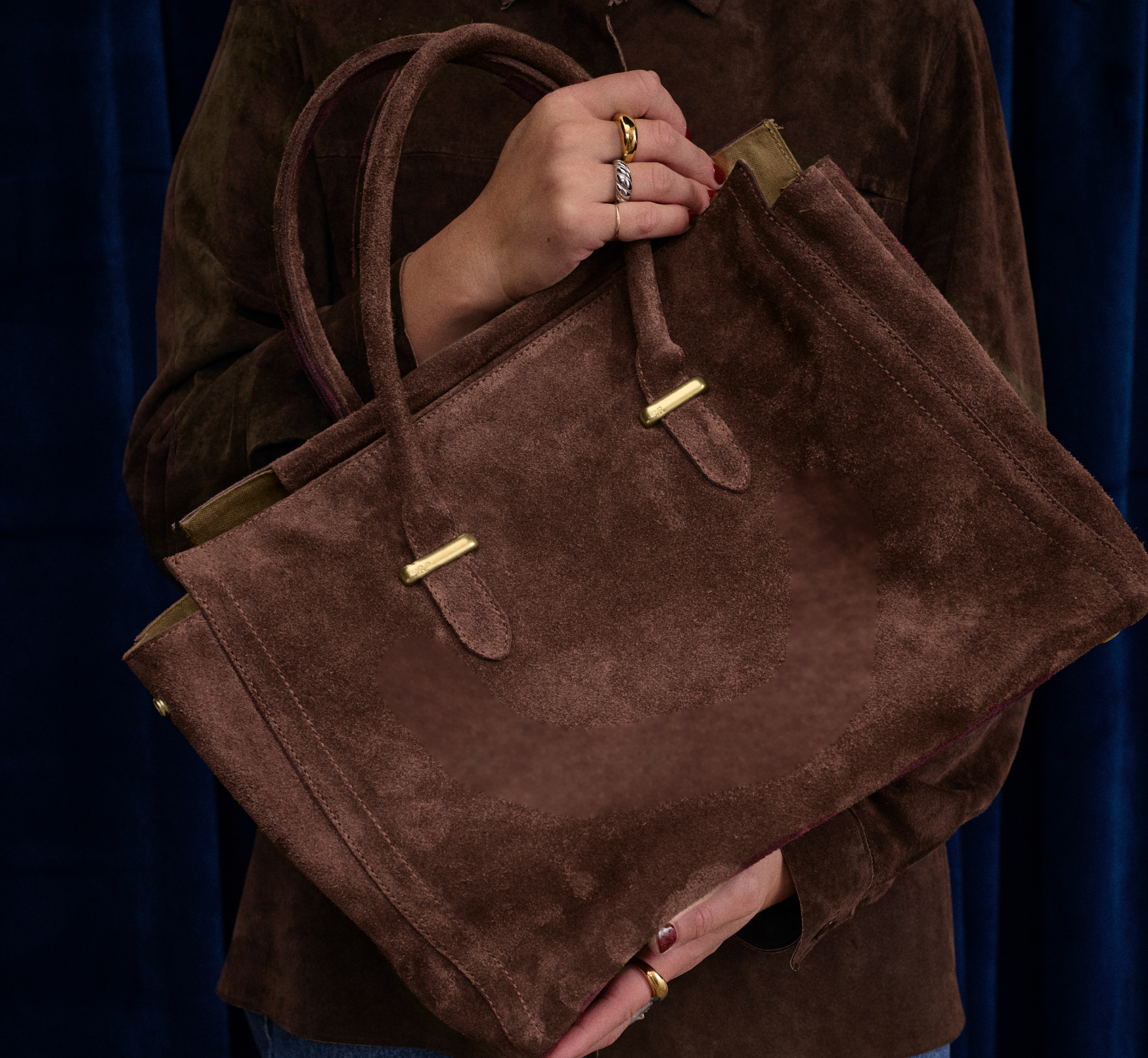 The Suede Satchel