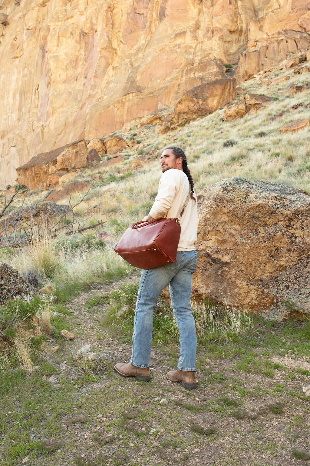 Linen Shoulder Strap