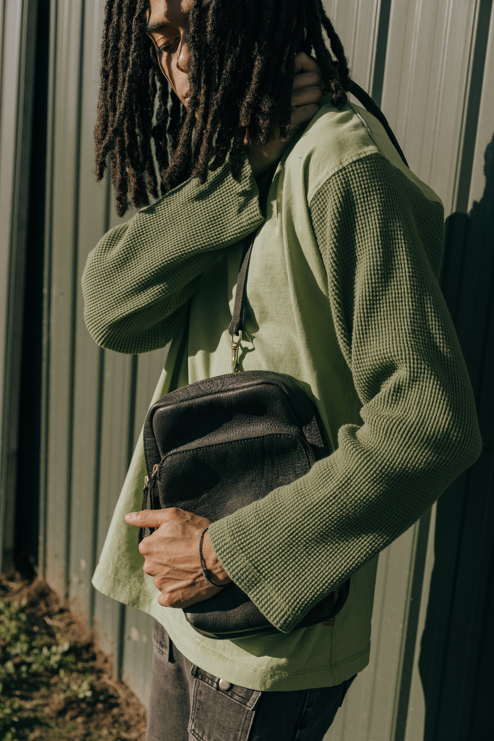 Leather Sling Bag | Crossbody Bag