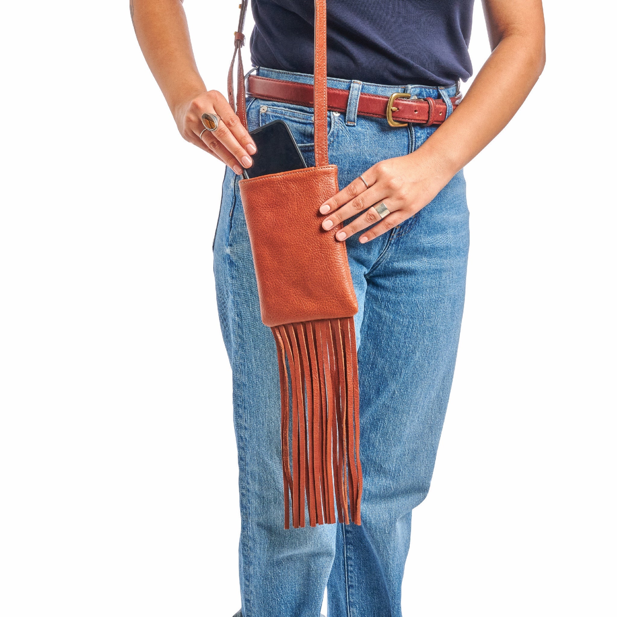 Fringe Phone Bag